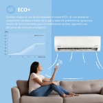 CLIMATIZADOR SPLIT MIDEA COMFEE (R32) INVERTER WIFI 12.000 BTU/H - Imagen 9
